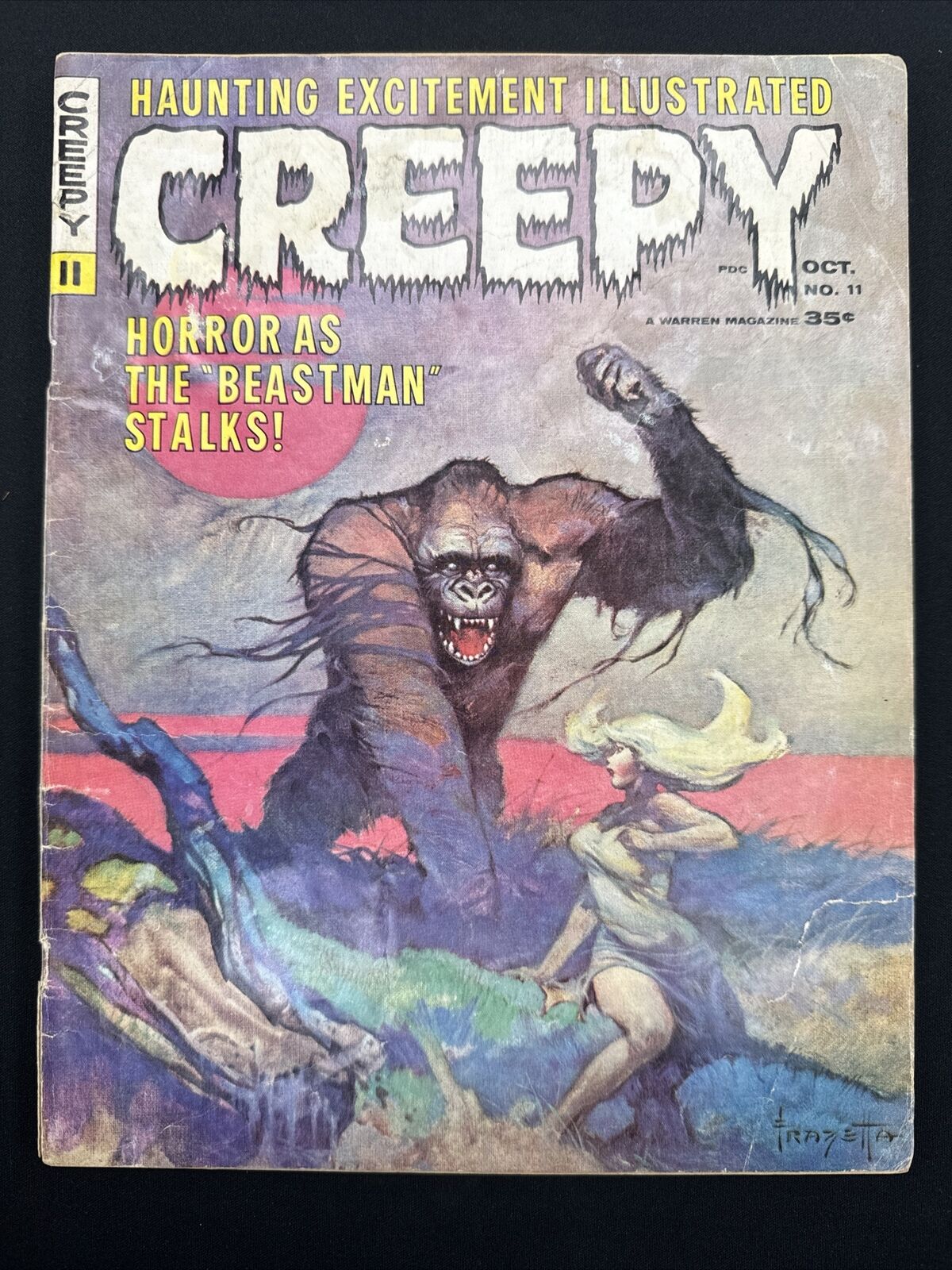 Creepy Magazine No.11 “Horror As The Beastman Stalks”