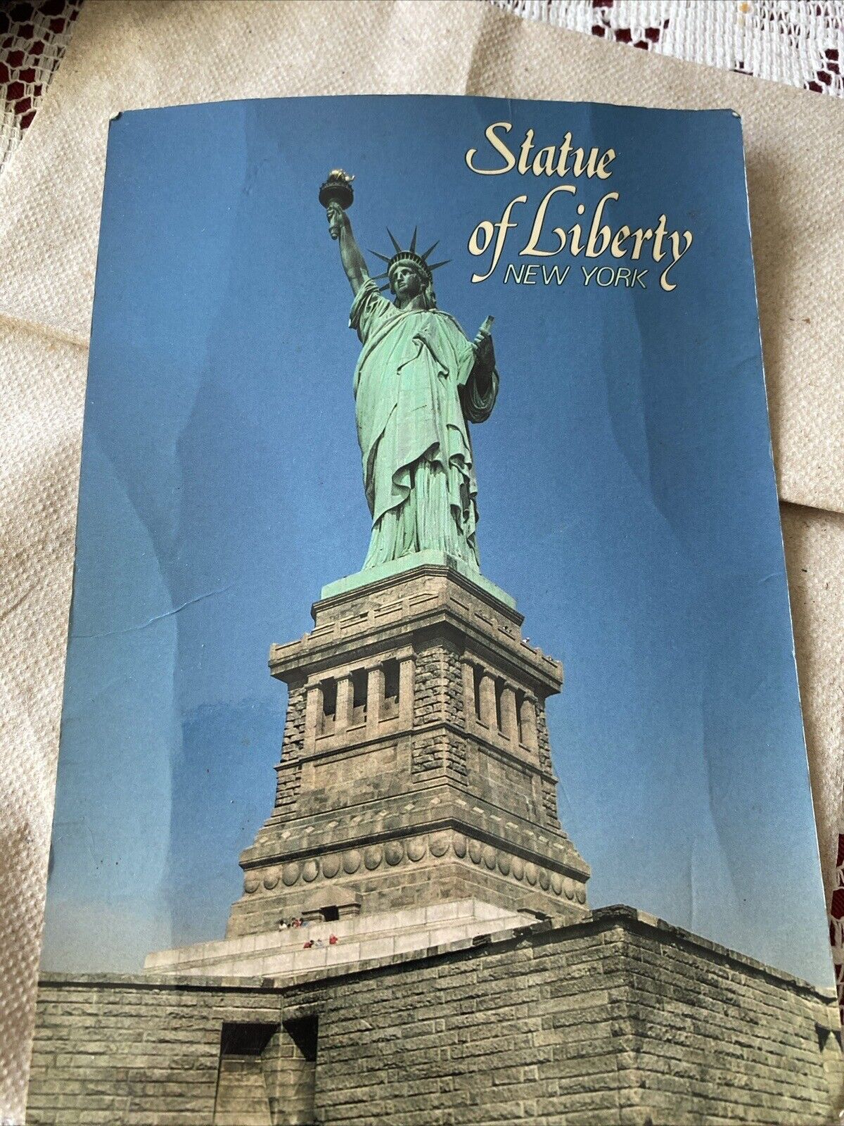 Statue Of Liberty 1988 Oversized Postcard 