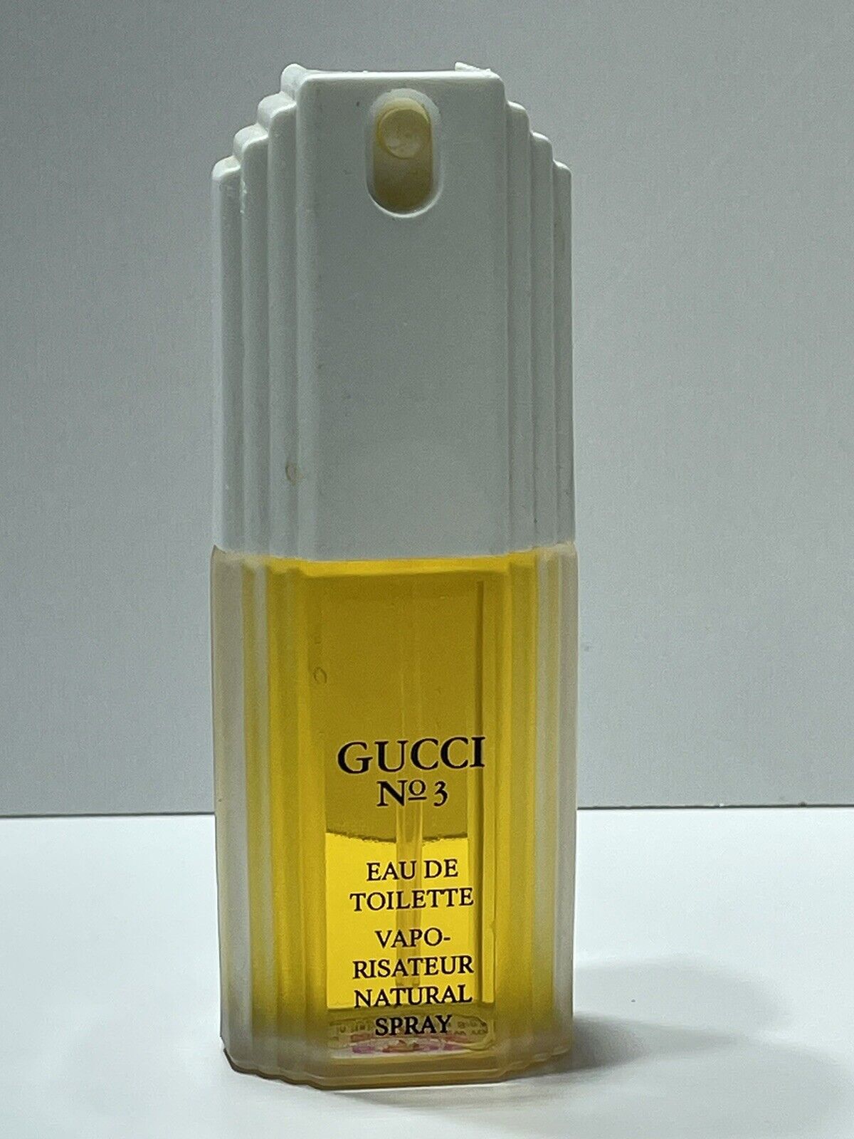 Vintage Gucci No 3 Eau de Toilette Natural Spray 1.0 oz 30 NEW WITHOUT BOX