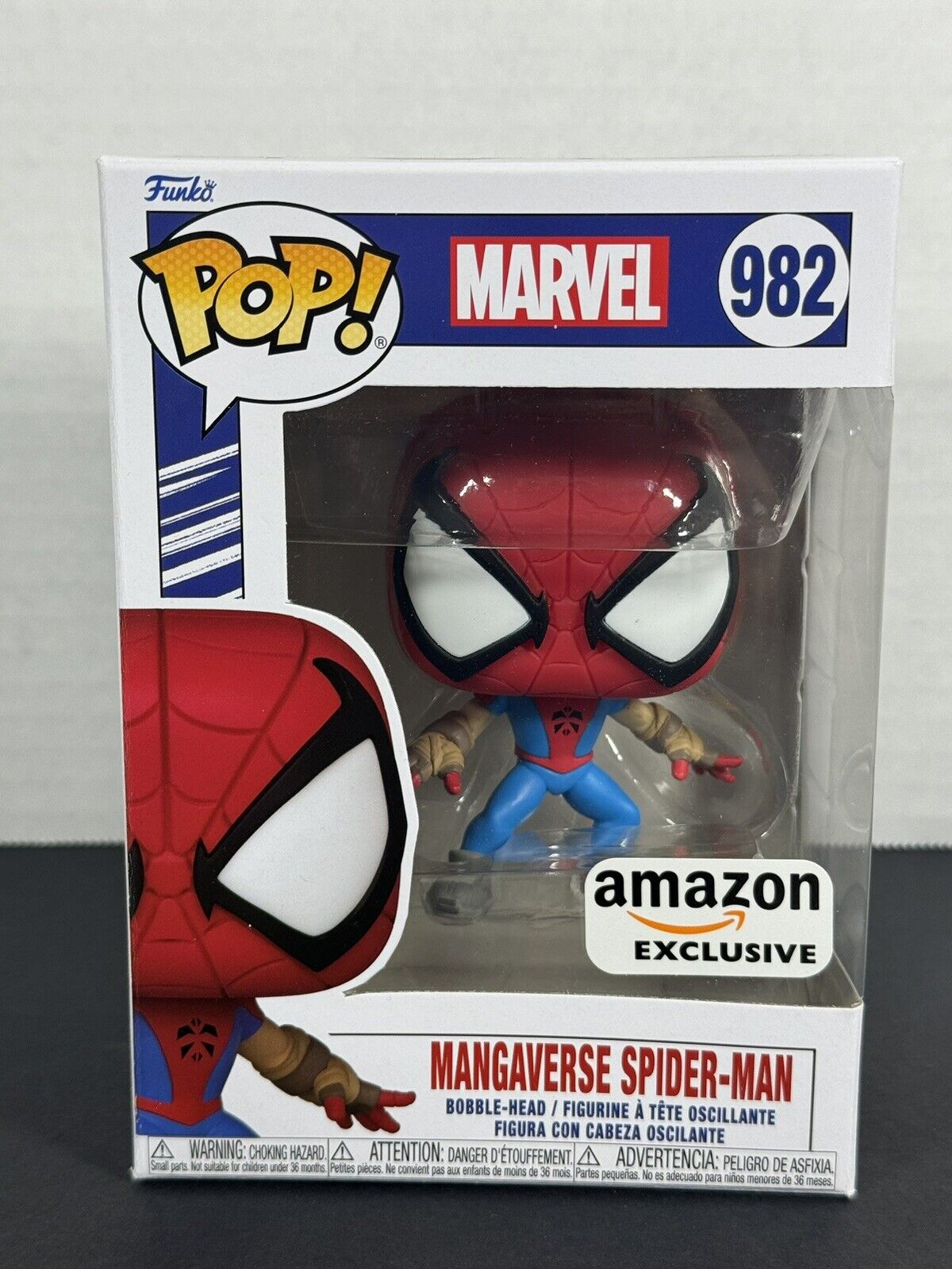 Funko Pop Vinyl: Marvel - Mangaverse Spider-Man - Amazon (Exclusive) #982