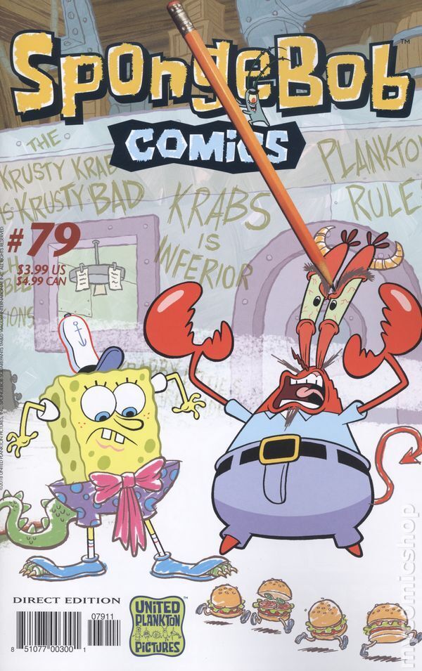 Spongebob Comics #79 FN- 5.5 2018 Stock Image Low Grade