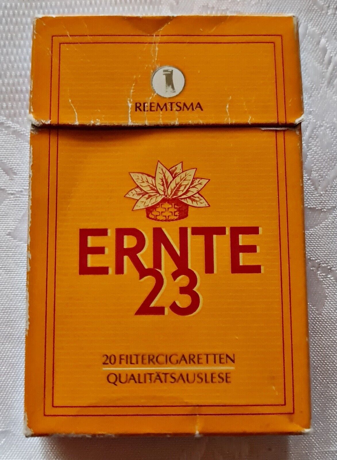 Vintage Authentic Germany ERNTE 23 80's Cigarette Packet Tobacco Empty Box
