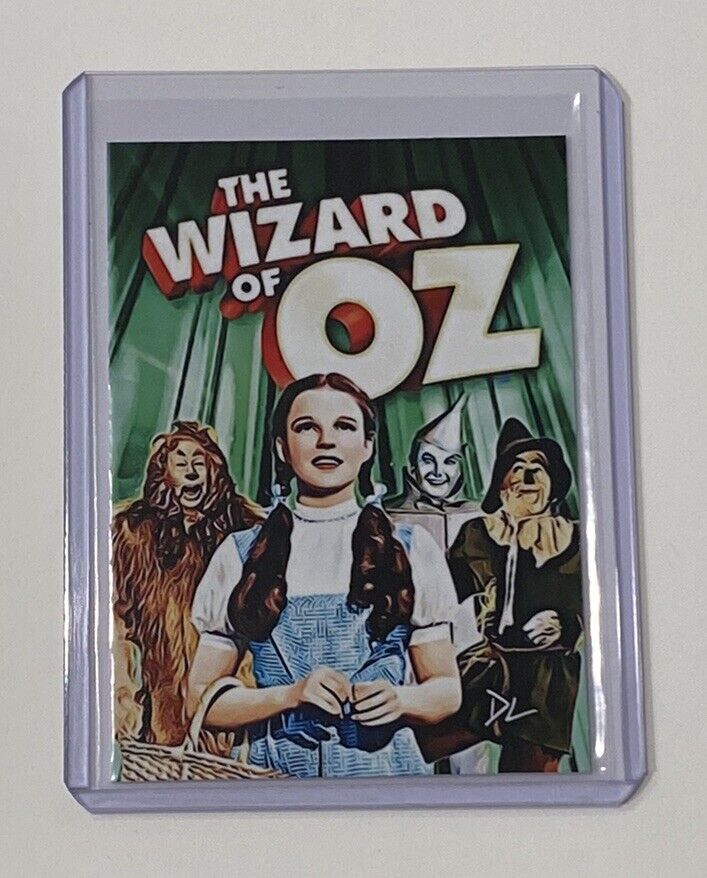 The Wizard Of Oz Limited Edition Artist Signed “MGM Classic” Trading Card 3/10