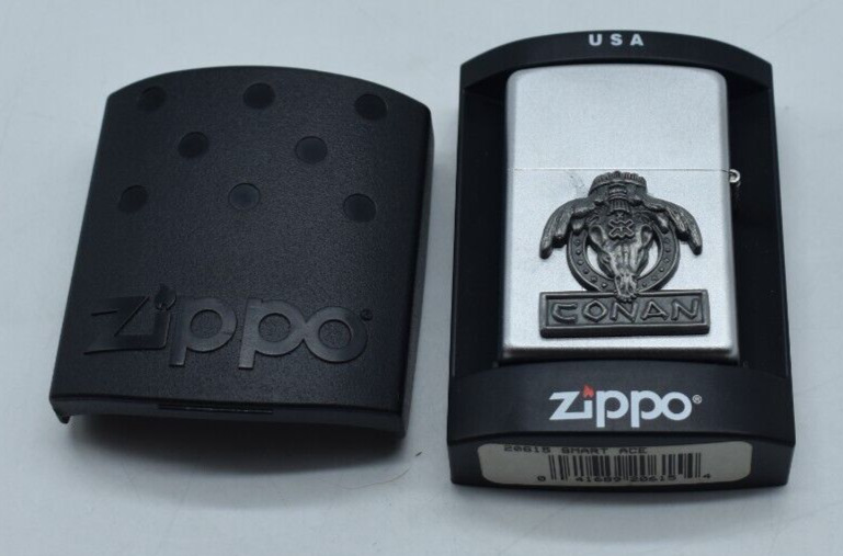 Zippo 20615 Smart Ace - CONAN LMTD EDITION VERY RARE SEE PICS