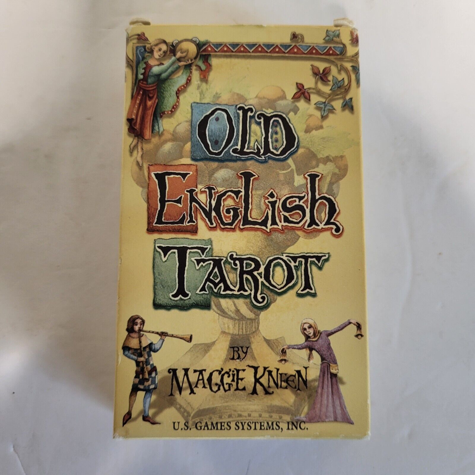 Vintage Old English Tarot Card Set / Instructions By Maggie Kneen 