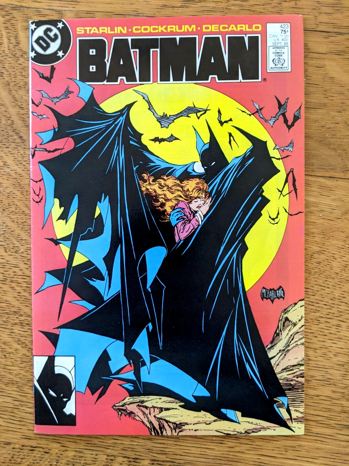 💎 Batman #423 (DC 1988) McFarlane Cover - COMBINE SHIPPING - WE 💎
