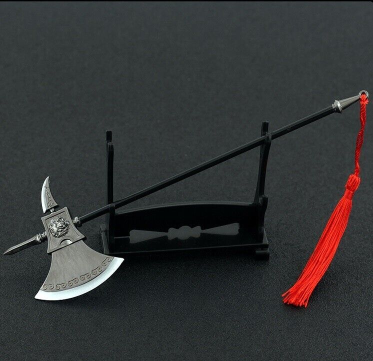 Wiking Axe King Weapon Model Letter Opener Mini Viking God Game Keychain Model