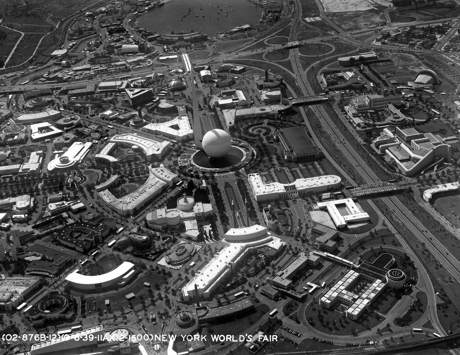 1939 Aerial View, New York World\'s Fair #2 Old Photo 8.5\