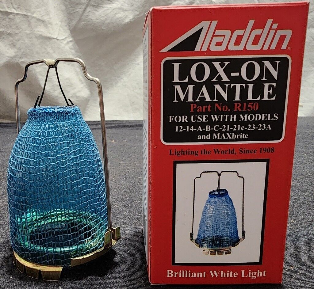 ONE BRAND NEW IN BOX ALADDIN LAMP LOXON MANTLE PART NUMBER R-150 FRESH PRODUCT