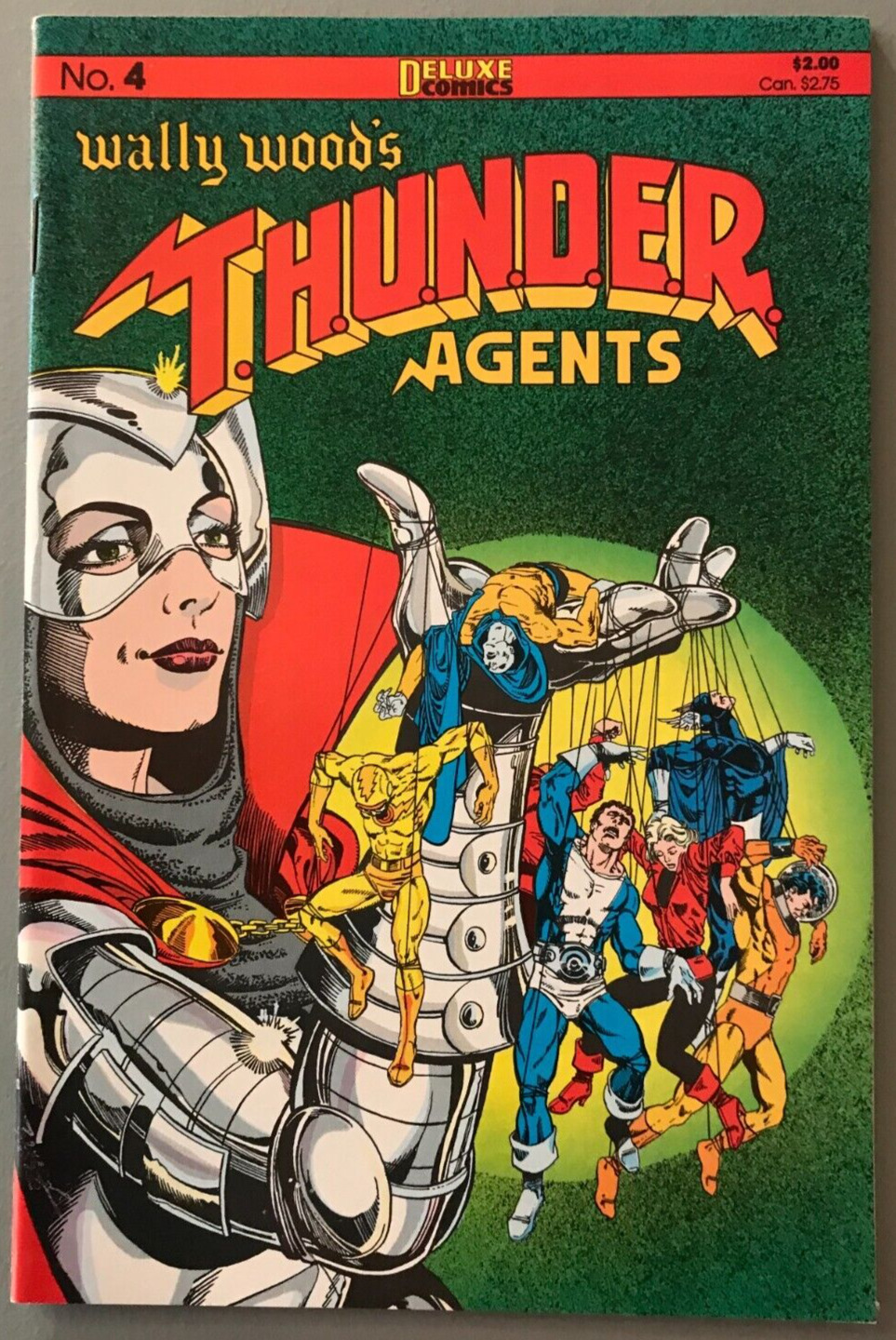 Wally Wood\'s Thunder Agents #4 By George Perez Ditko T.H.U.N.D.E.R. NM/M 1986