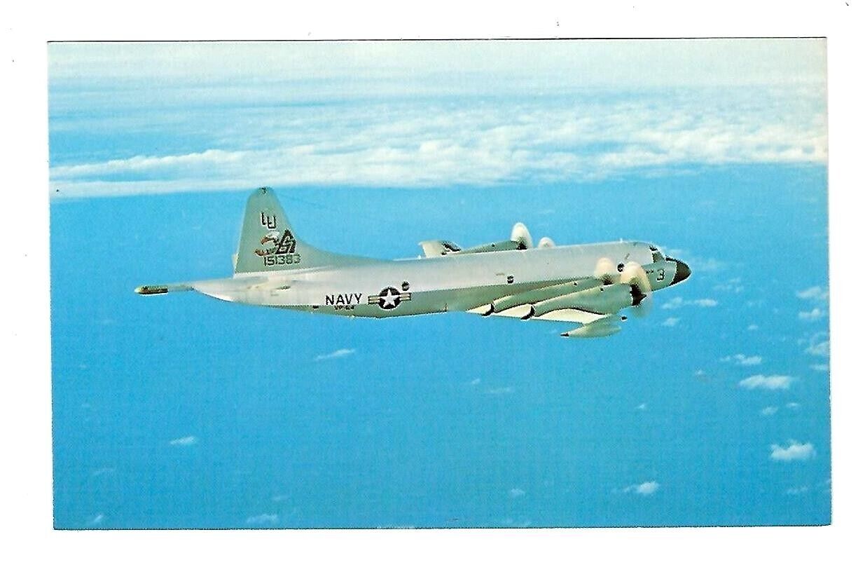 c1960\'s Aviation Postcard Lockheed P-3 \