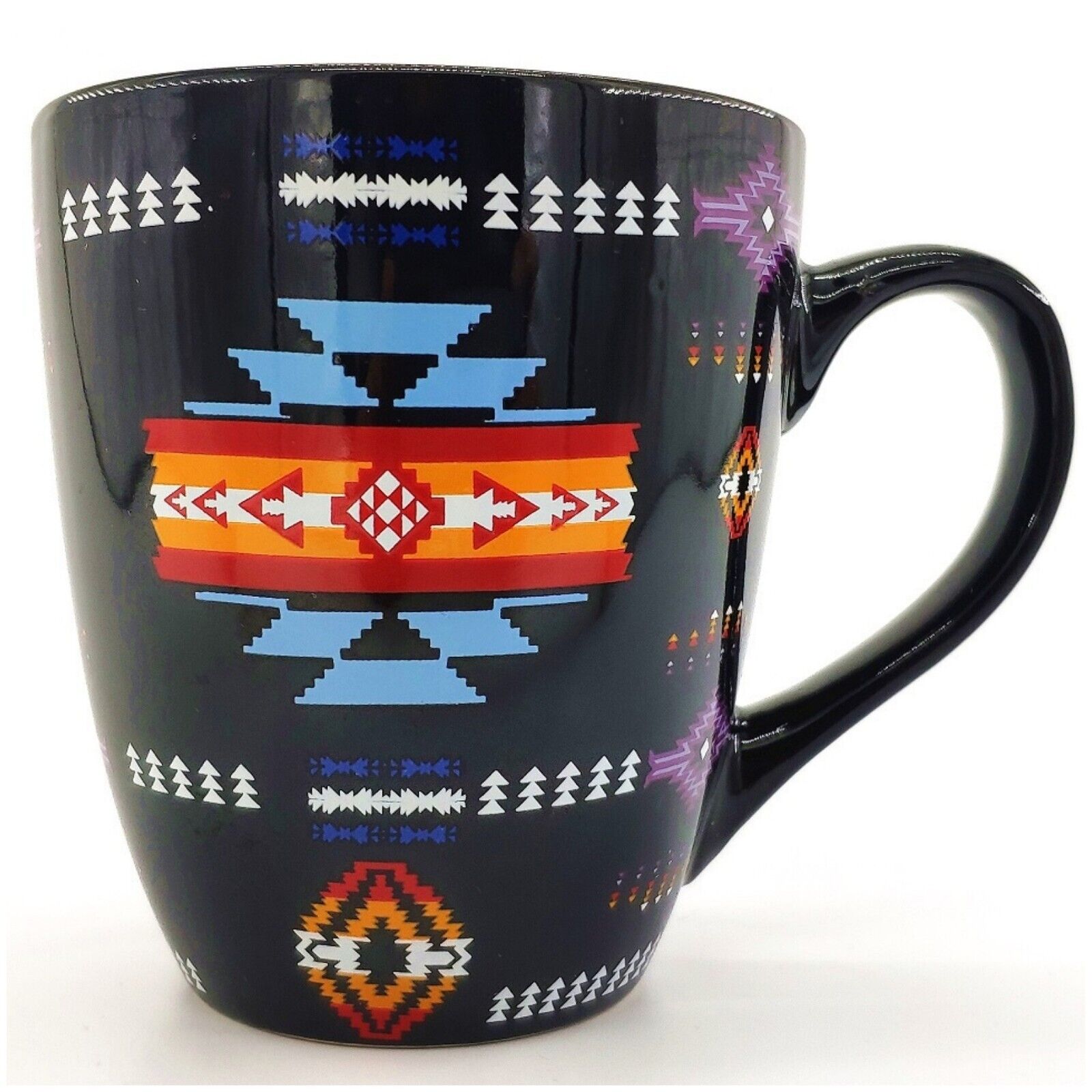 Native American Indian Navajo Print Southwest Coffee Mug 16 once