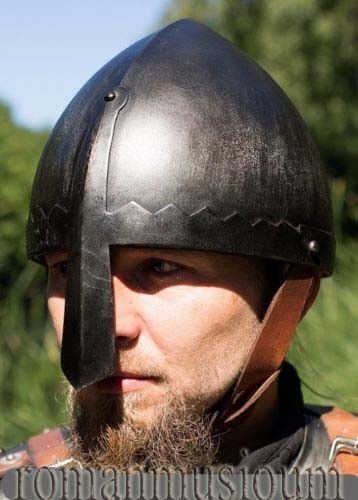 Antique Norman Nasal Helmet Medieval Viking Steel Armor Helmet