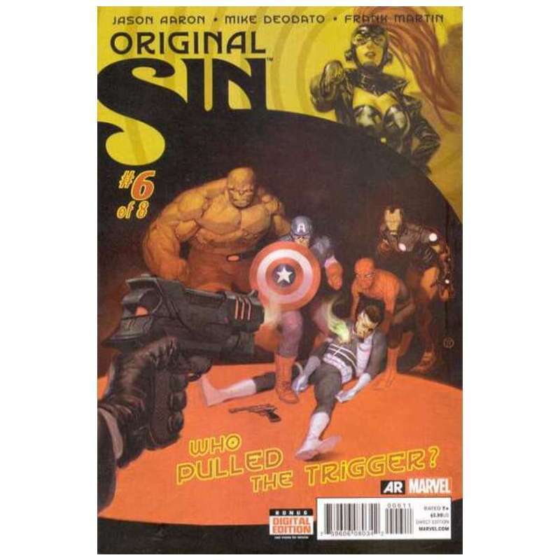 Original Sin (2014 series) #6 in Near Mint + condition. Marvel comics [t*