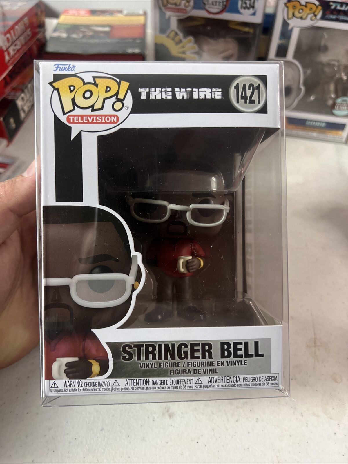 FUNKO POP TELEVISION: The Wire - Stringer Bell [New Toy] Vinyl Figure