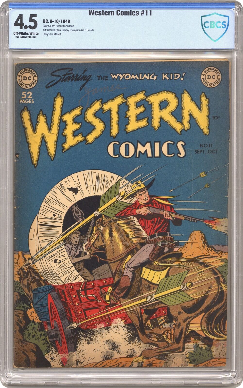 Western Comics #11 CBCS 4.5 1949 23-0AF5128-063