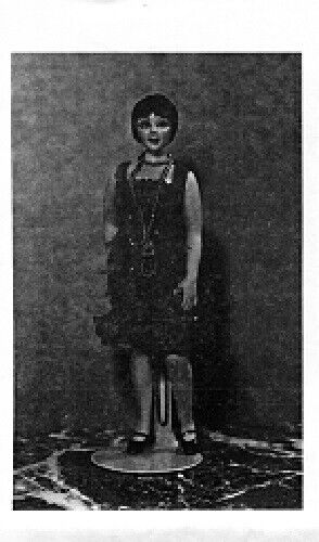 1:12 scale Miniature Doll Pattern~ SUPER EASY 1920'S Flapper PS519 