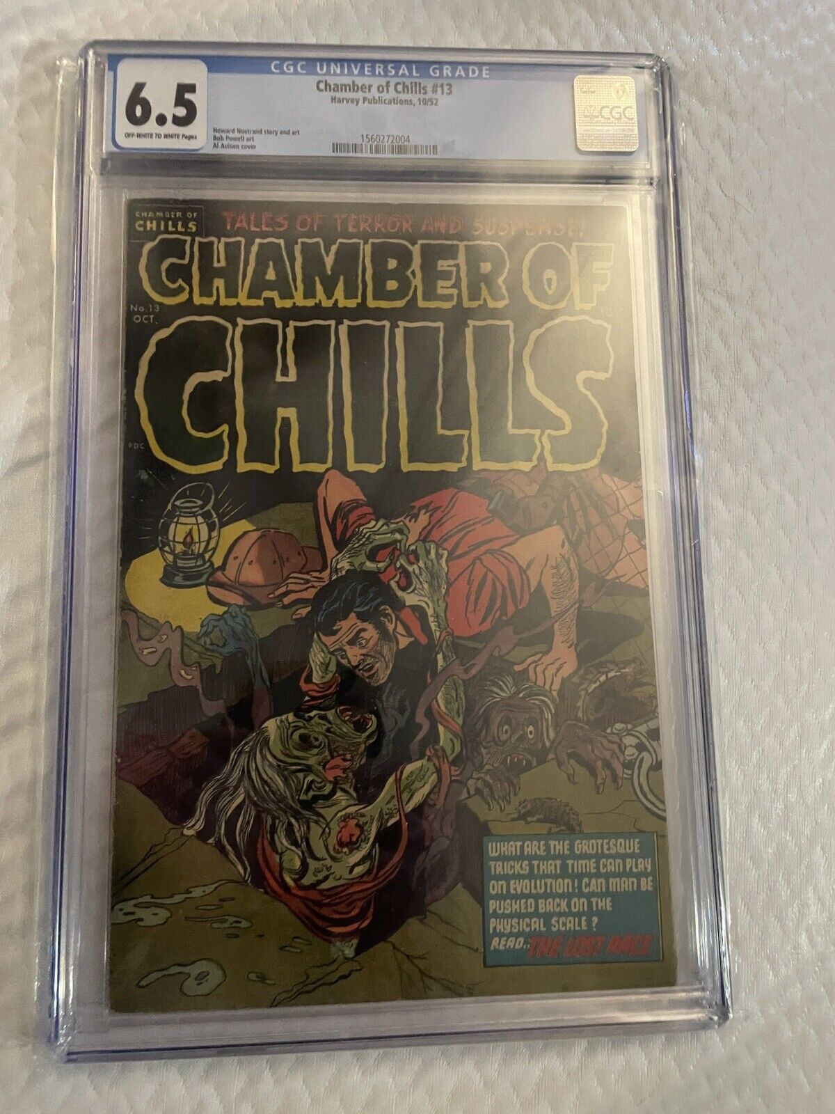 chamber of chills CGC Lot Pre Code Horror #13 6.5 And #24 4.5