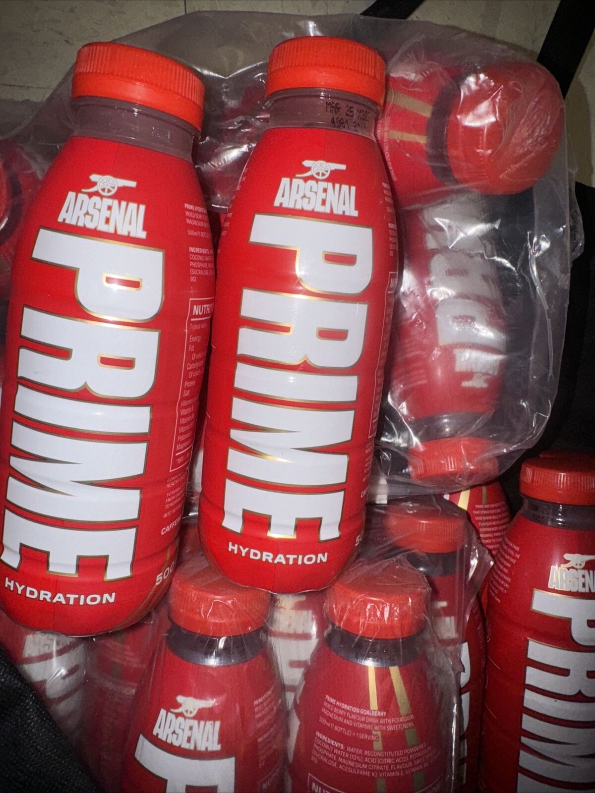 [EXCLUSIVE] ARSENAL PRIME HYDRATION GOALBERRY UK DRINK - US SELLER