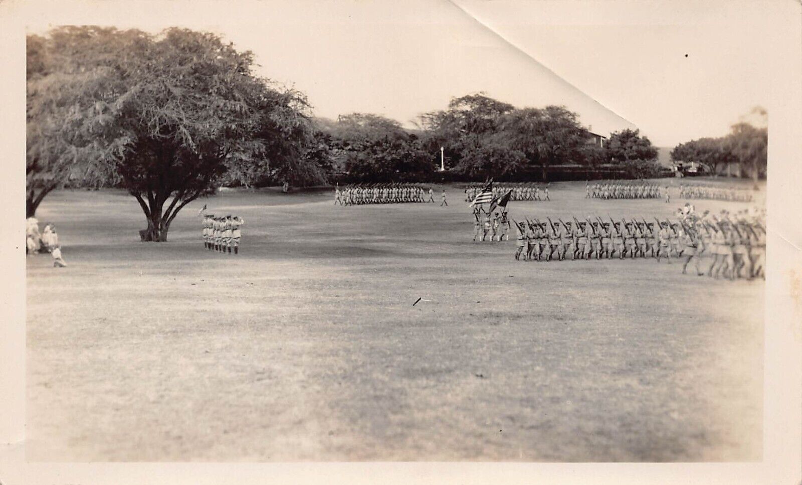 Fort DeRussy Military Army Base Honolulu HI Hawaii Parade Soldier Troops Photo
