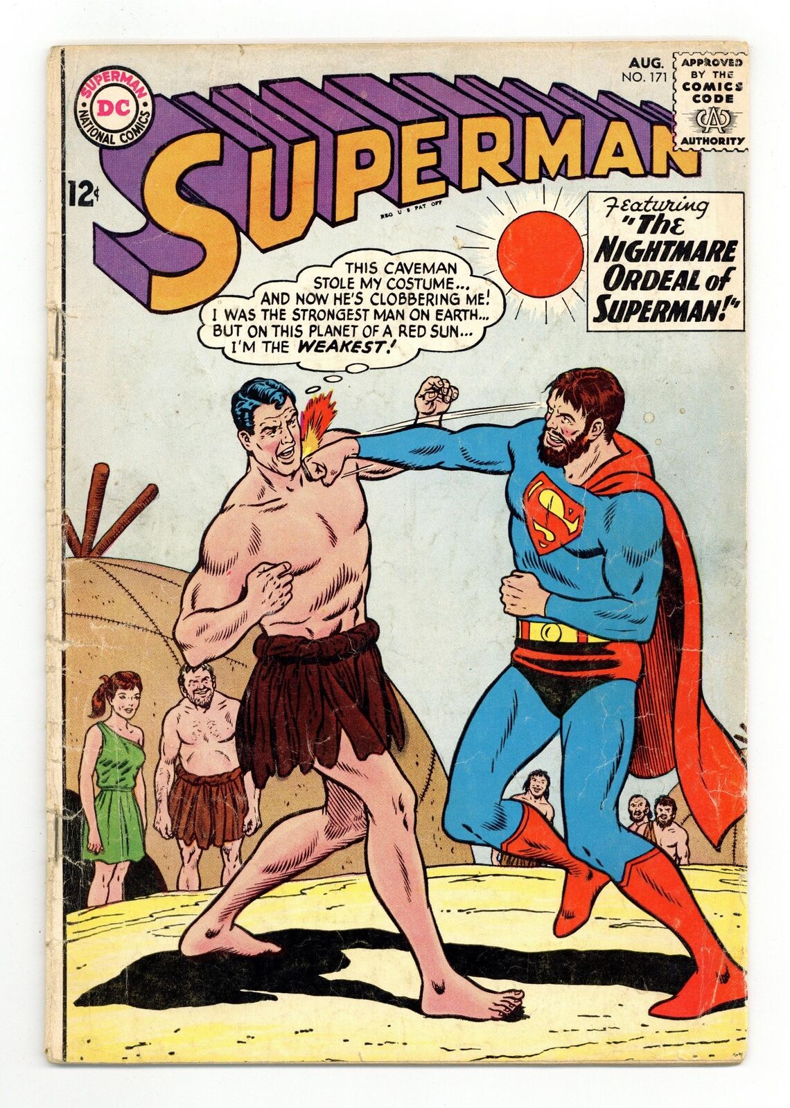 Superman #171 VG 4.0 1964