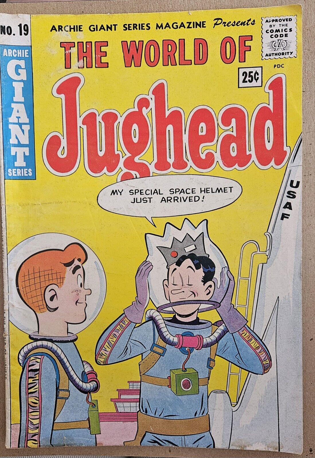 1962 The World Of Jughead No 19 comic book