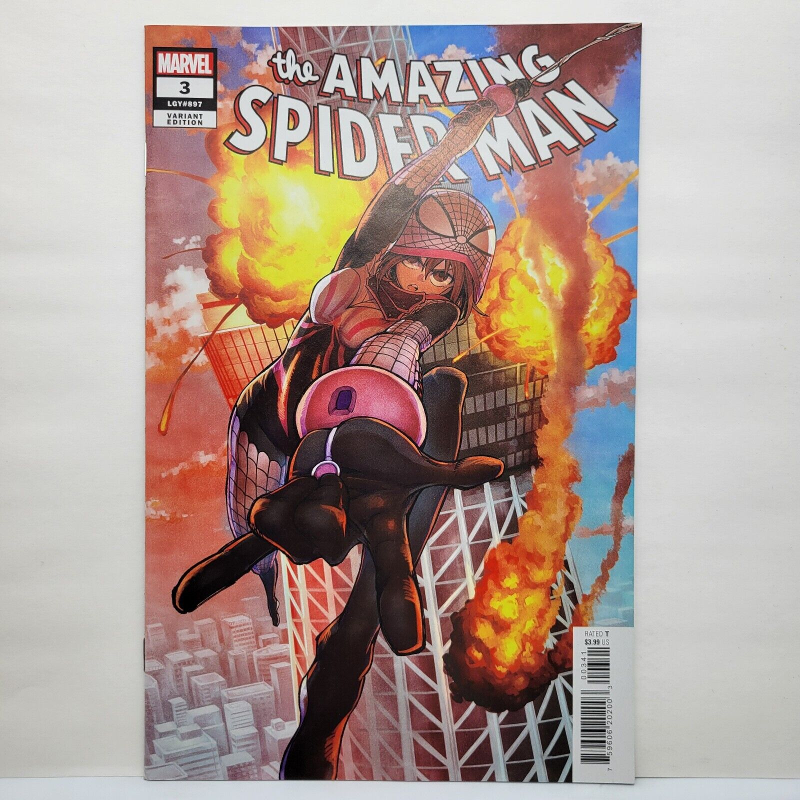Amazing Spider-Man Vol 6 #3 Sakura 1:100 Hikaru Uesugi Variant Cover 2022