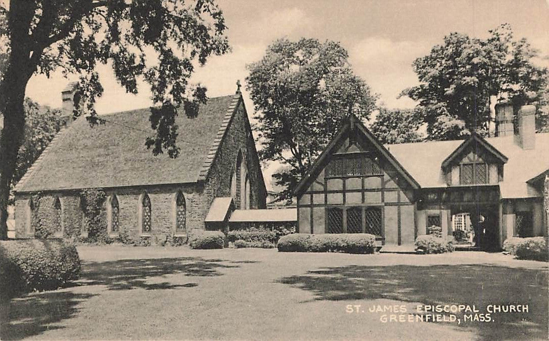 c1940s St James Church Greenfield MA 567