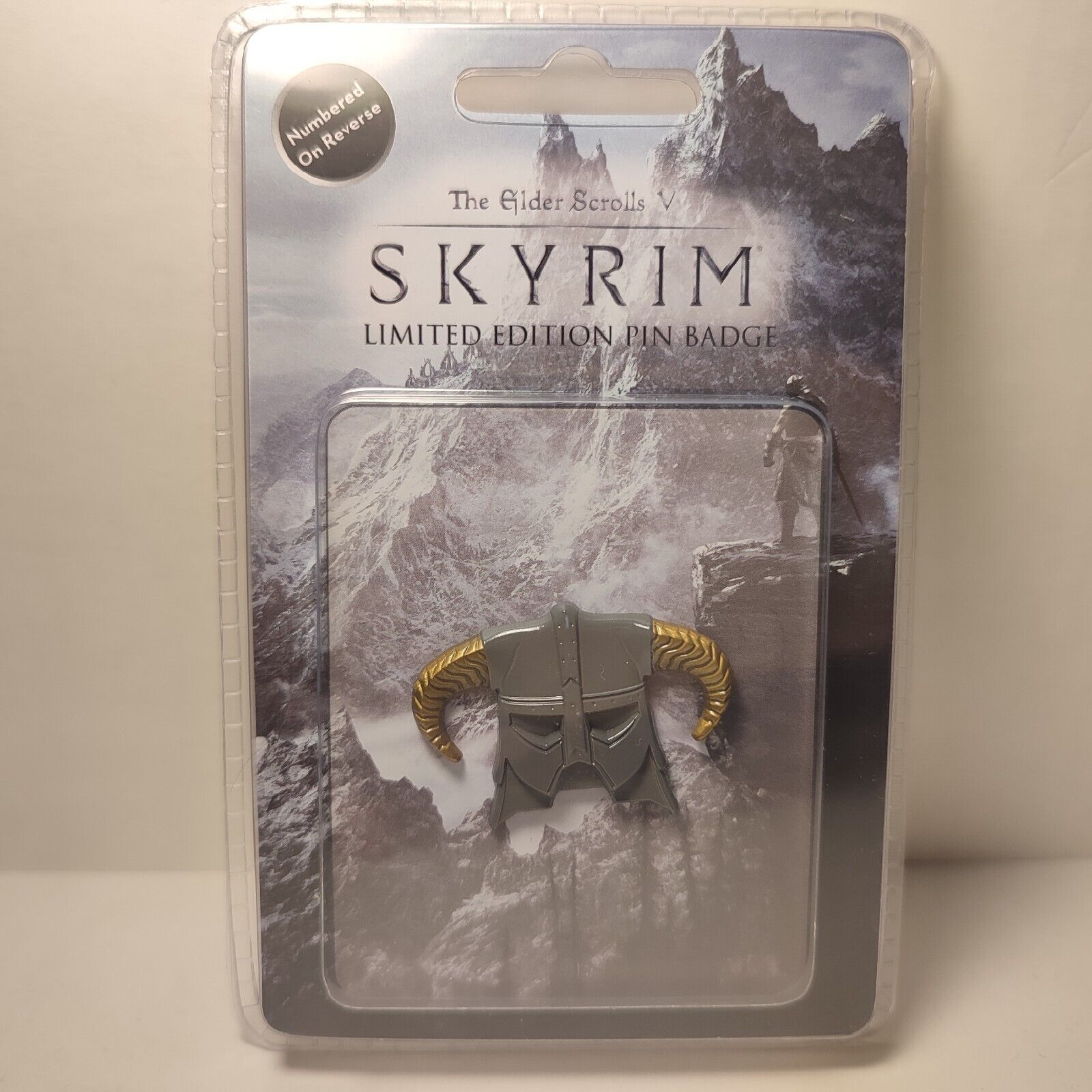 Skyrim Sons of Snow Helmet Enamel Pin Official Limited Edition Collectible Badge