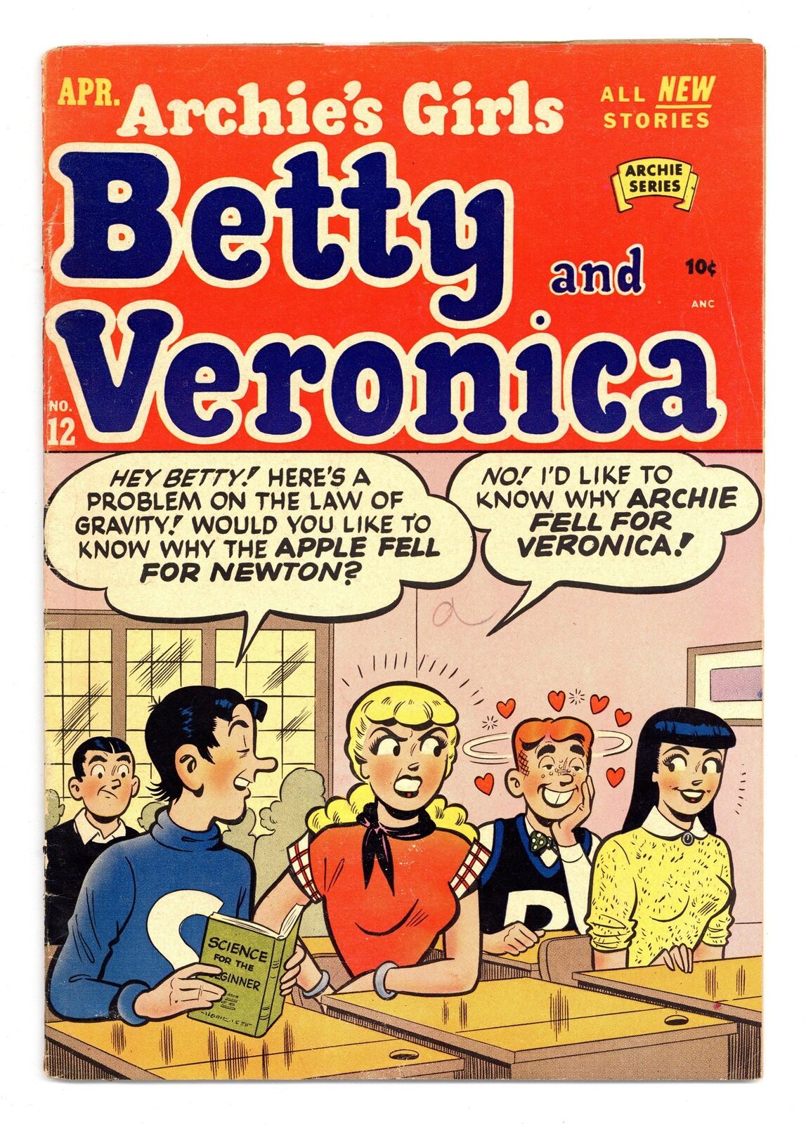 Archie's Girls Betty and Veronica #12 VG 4.0 1954