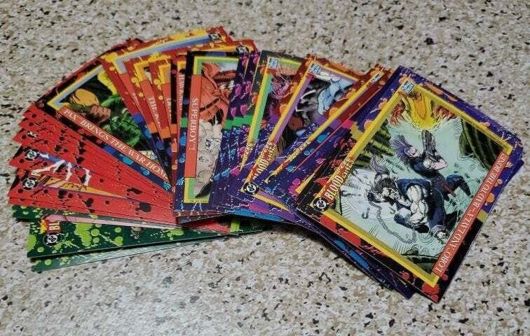 DC BLOODLINES Skybox 1993 Trading Cards Singles YOU PICK Complete Your Set