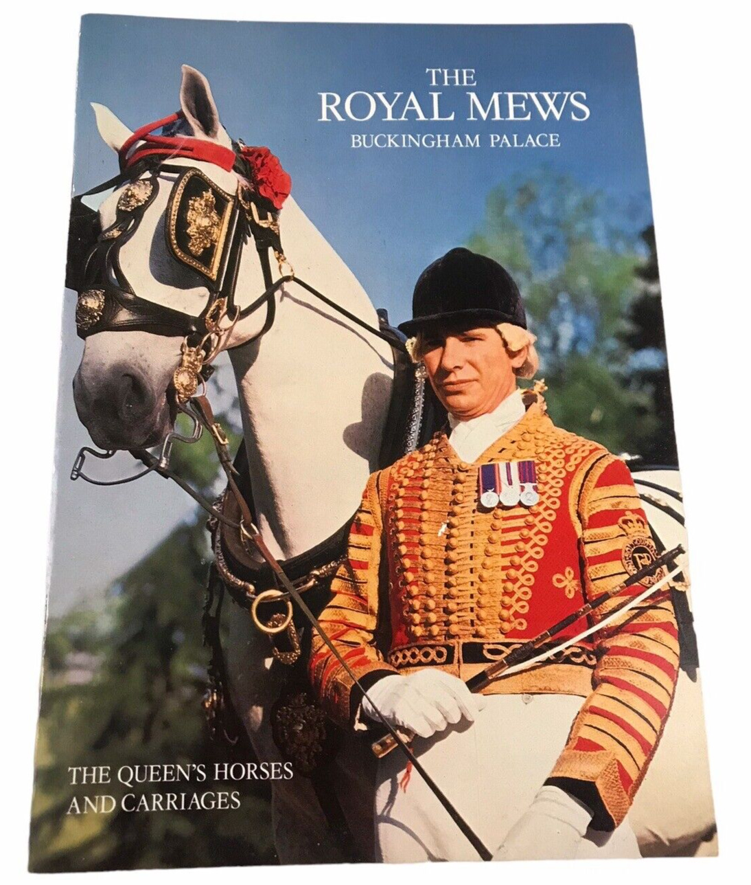 1979 THE ROYAL MEWS Buckingham Palace Travel Guide Souvenir Book