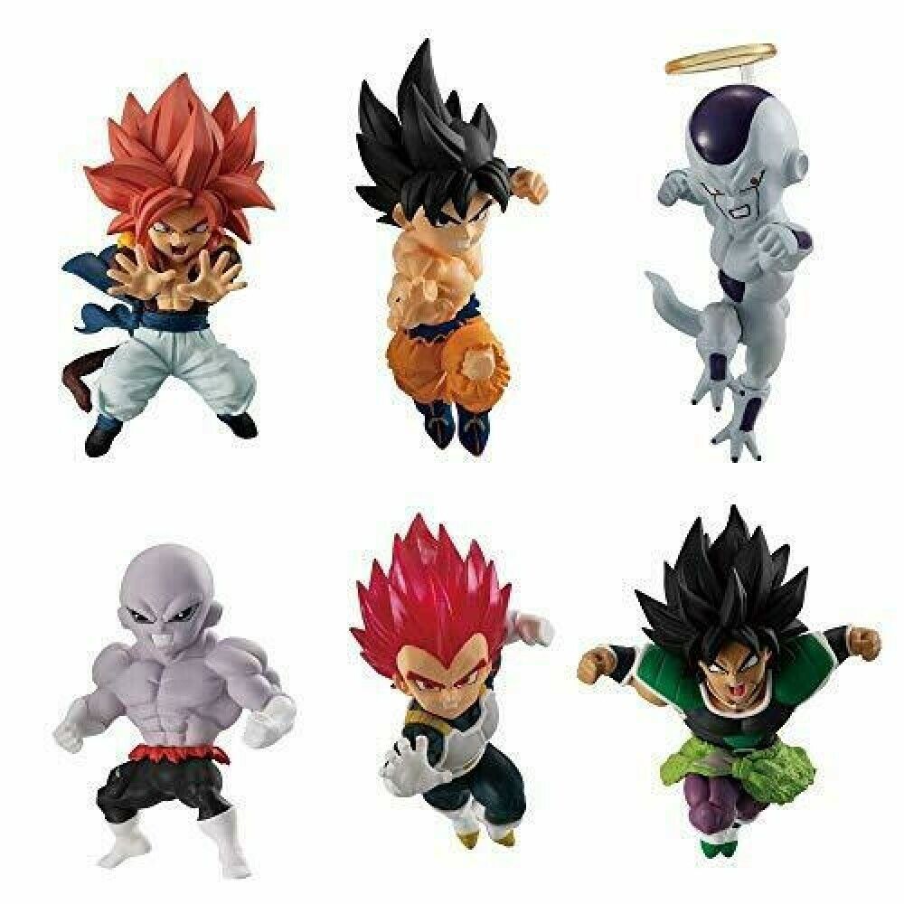 BANDAI DRAGONBALL ADVERGE MOTION3 10pcs All 6 Candy Toy Plastic 4549660424536