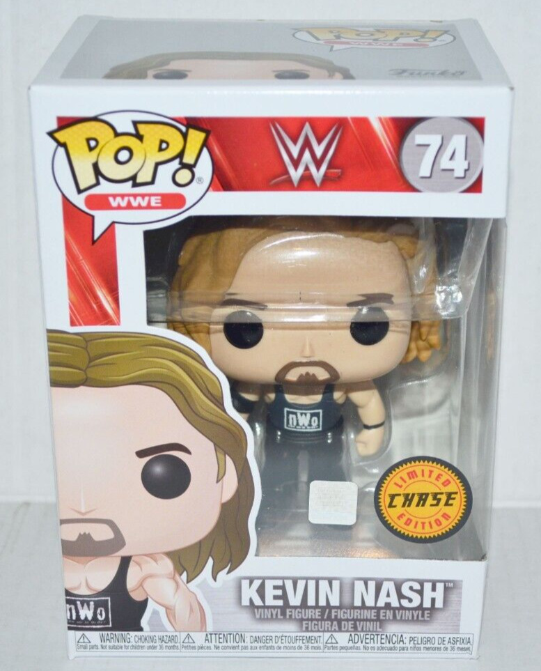 Funko POP WWE Kevin Nash #74 WWF WCW NWO Vinyl Figure Chase Exclusive NM🔥
