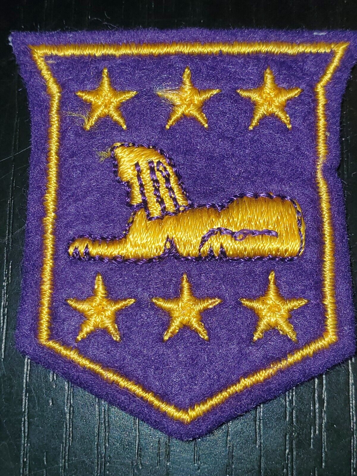 RARE WWII US Army Japanese Made Occupation Japan Intelligence Wool Patch L@@K
