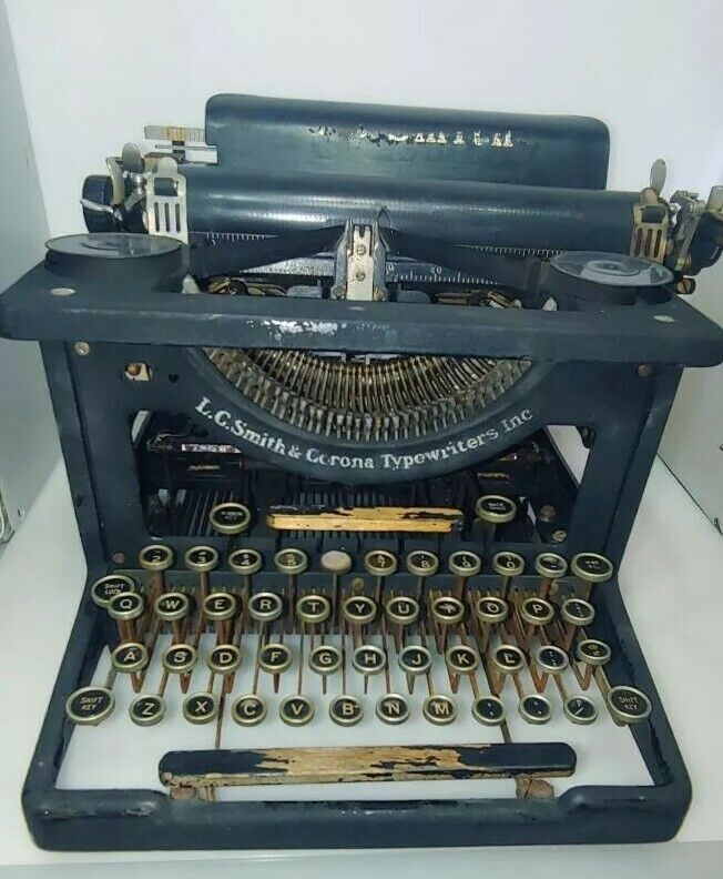 Vintage L.C. Smith & Corona Typewriter