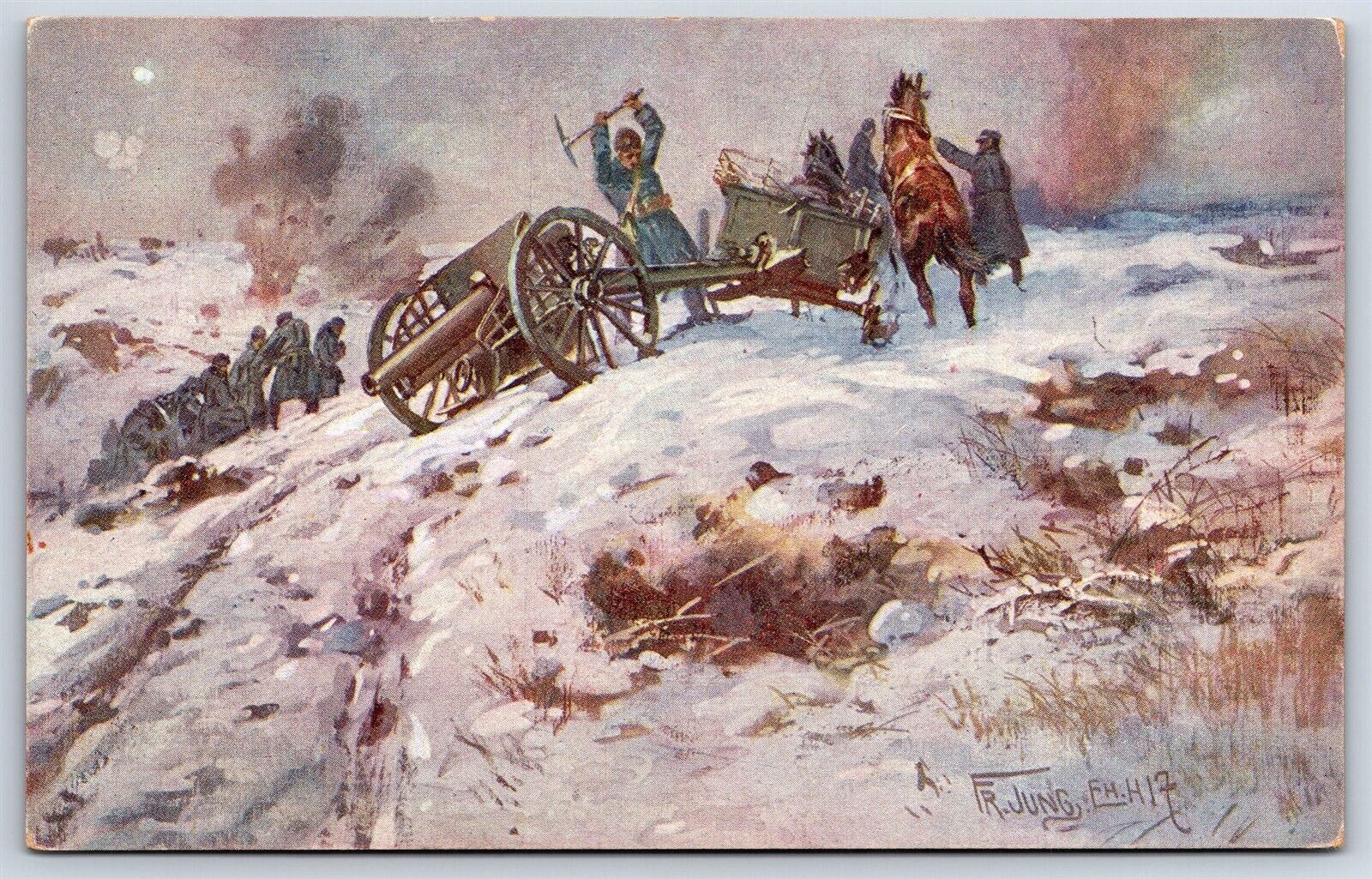 WWI Postcard Austro Hungarian Army 1914 Belgrade Retreat Battle of Kolubara AP1