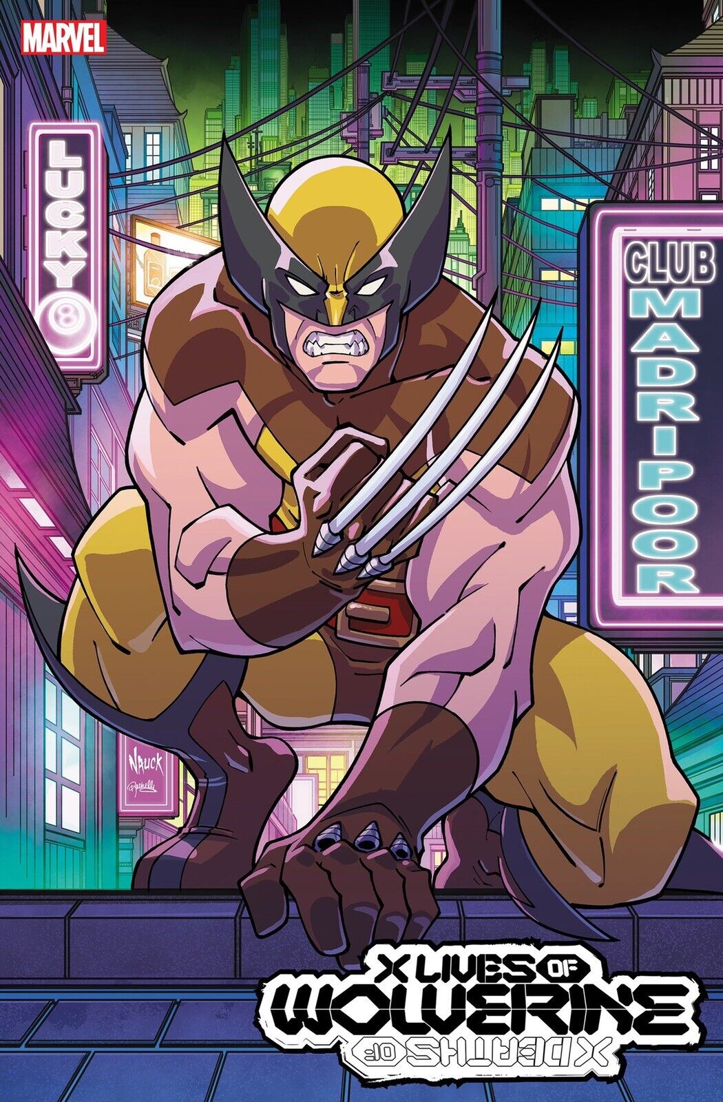 🚨💥 X LIVES OF WOLVERINE #1 TODD NAUCK 1:25 Animation Style Ratio Variant NM