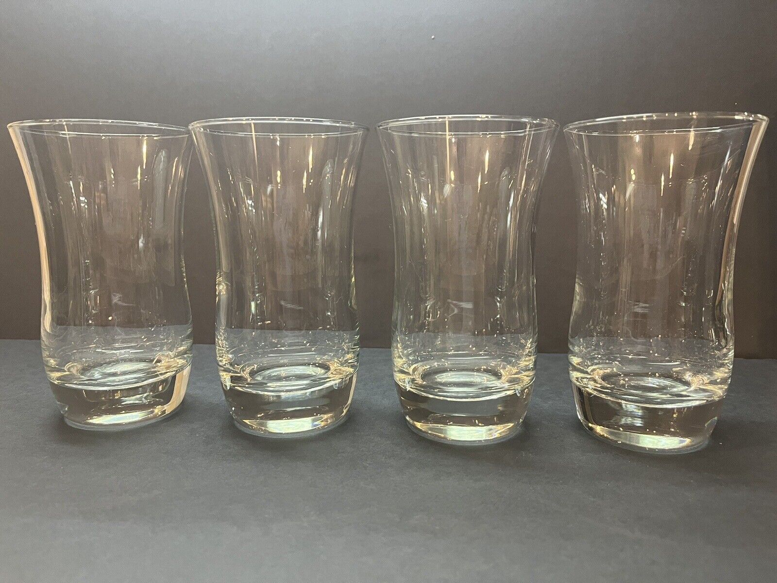 Set of 4 Libbey Glasses Company Martello Highball Glass Bar Barware 5\