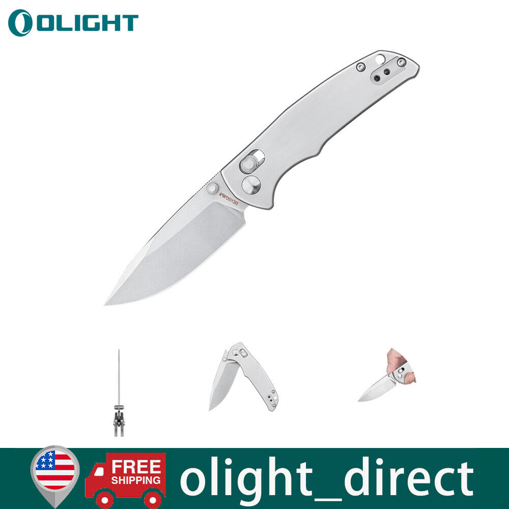Olight OKNIFE Rubato 3 Pocket Knife,EDC Pocket Camping Knife for Camping, Hiking