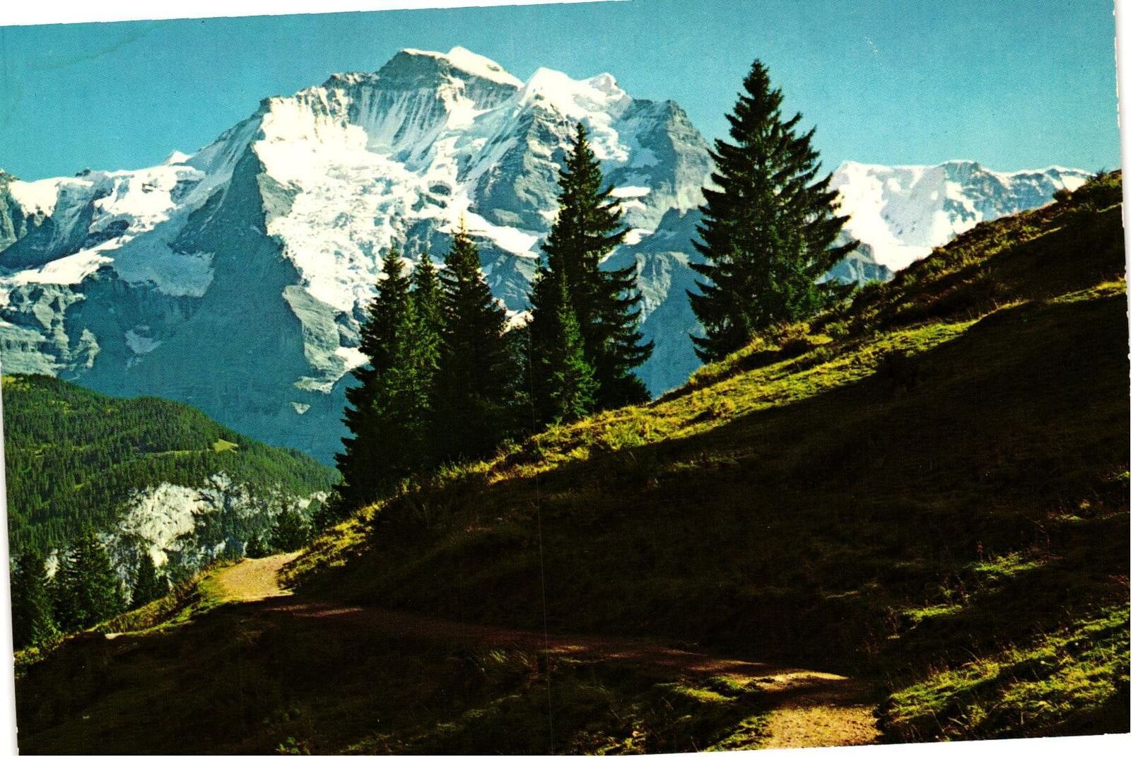 VTG Postcard- 35926. DIE JUNGFRAU. UnPost 1960