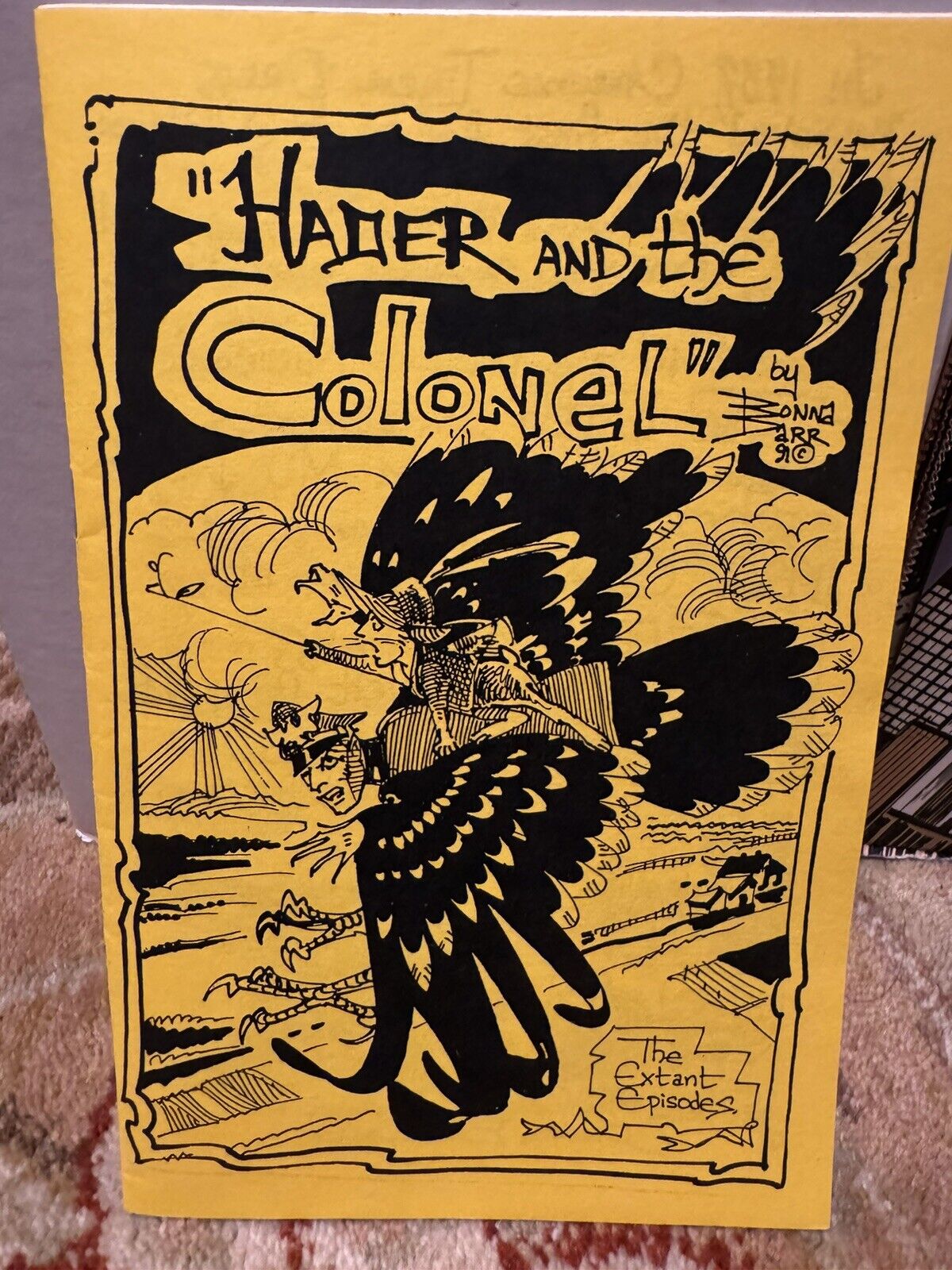 Hader And The Colonel Ashcan Comic by Donna Barr
