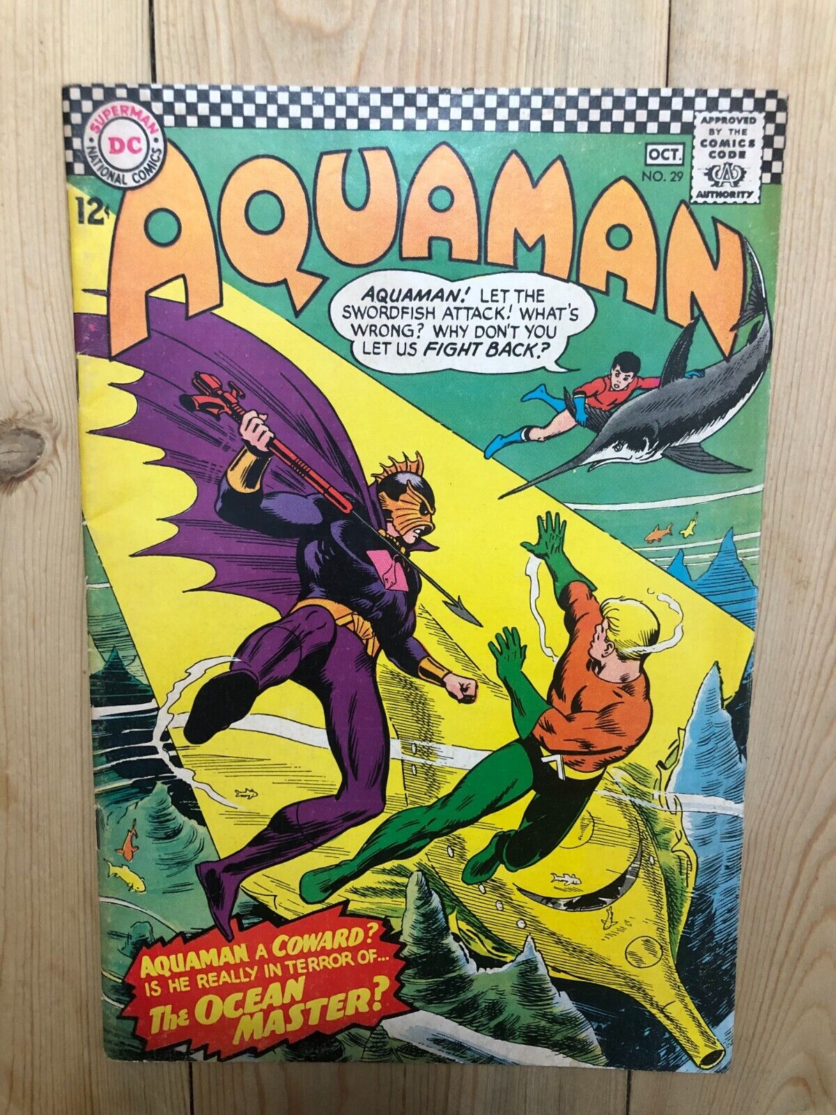 DC Aquaman # 29 (Good) First Appearance Ocean Master 1966