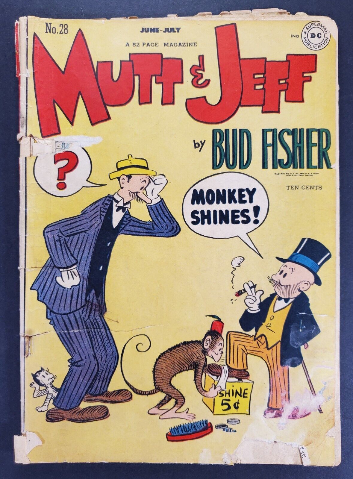 Mutt and Jeff #28 DC Comics Golden Age 1947