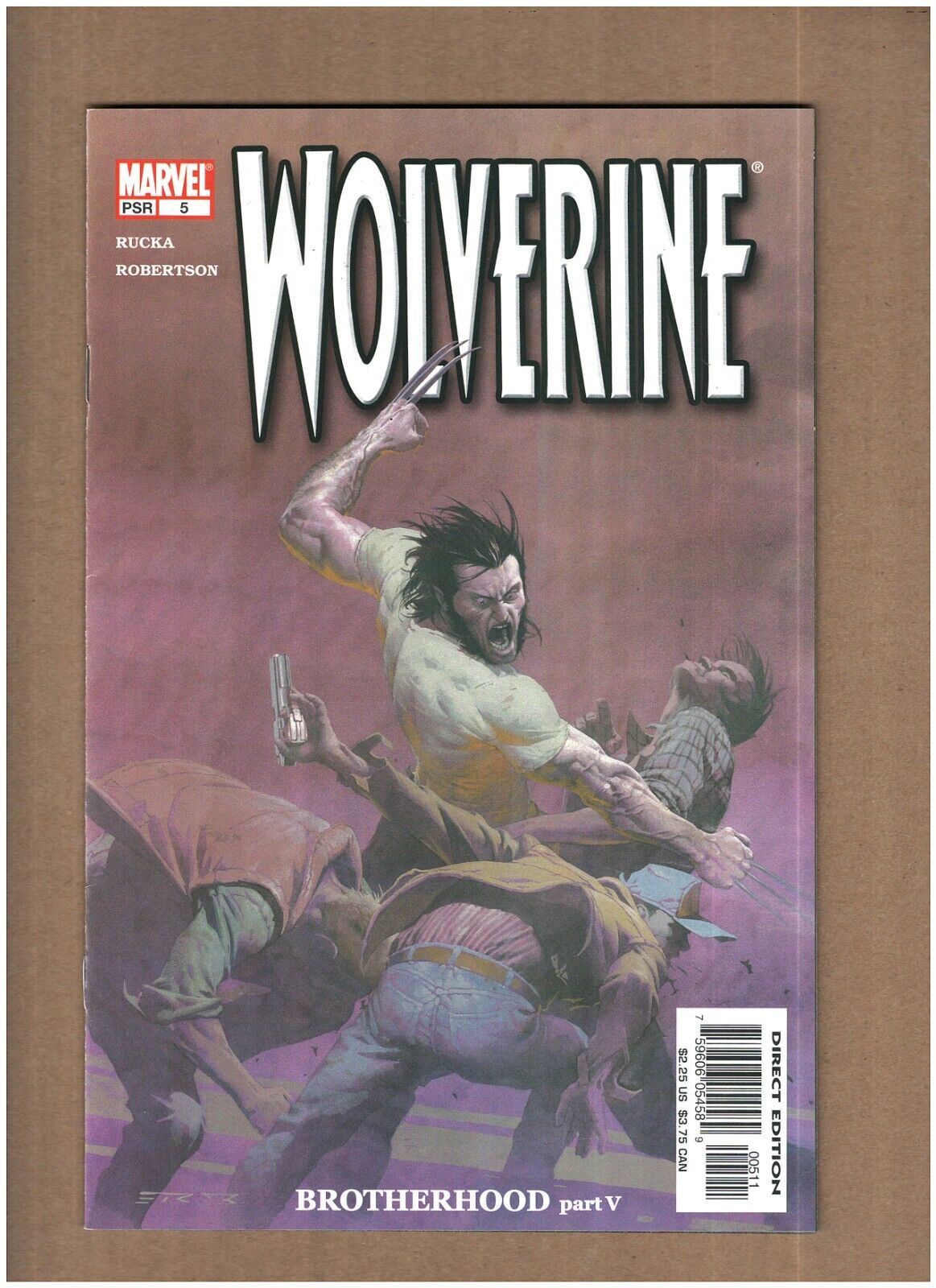Wolverine #5 Marvel Comics 2003 Greg Rucka NM- 9.2