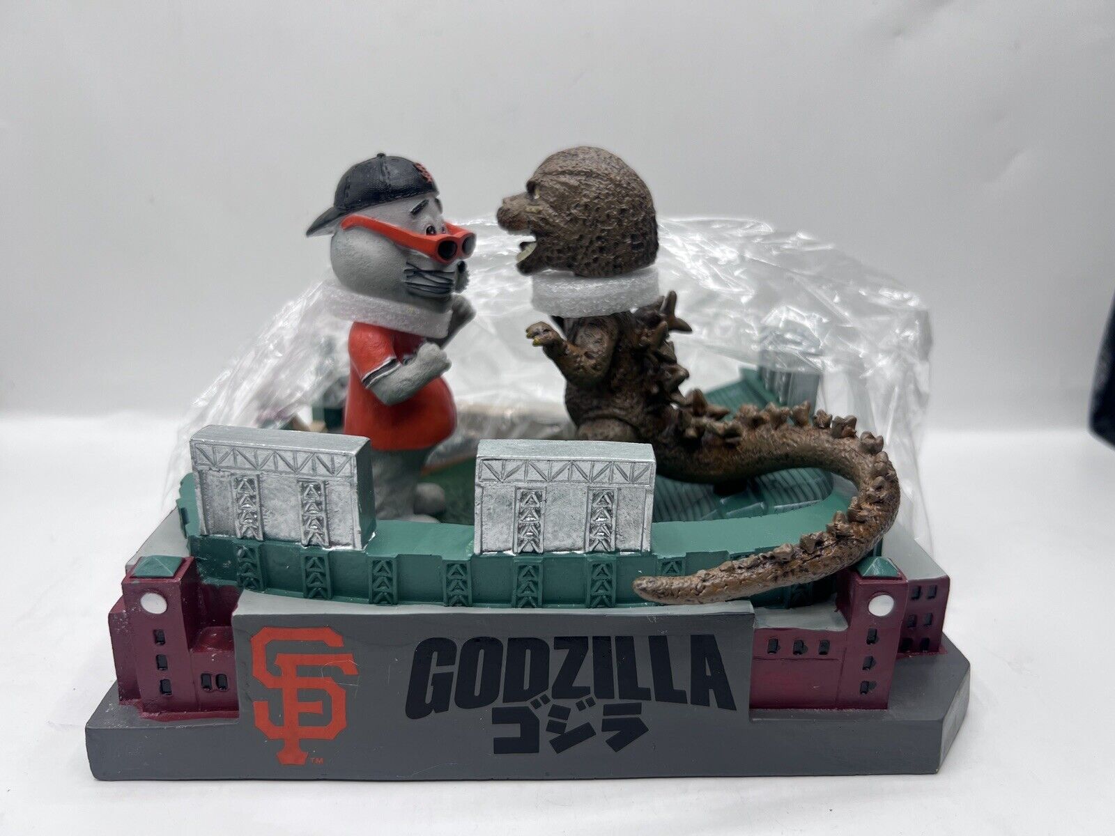 SF GIANTS SGA Godzilla Lou Seal Bobblehead Japanese Heritage *NEW* RARE #002/330