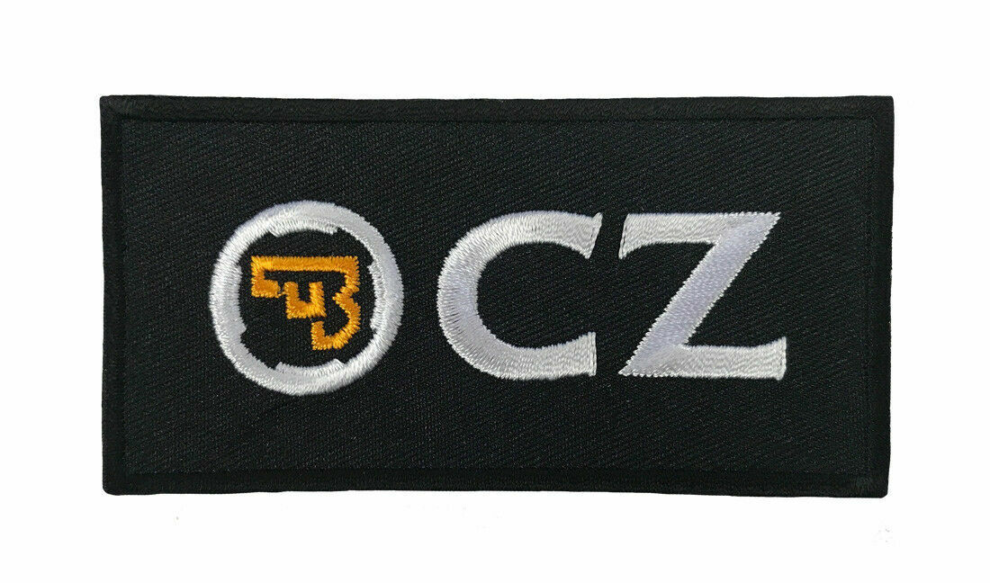 CZ Ceska Zbrojovka Iron/ Sew On Patch Guns Pistol Safe Handgun Police Army Bag
