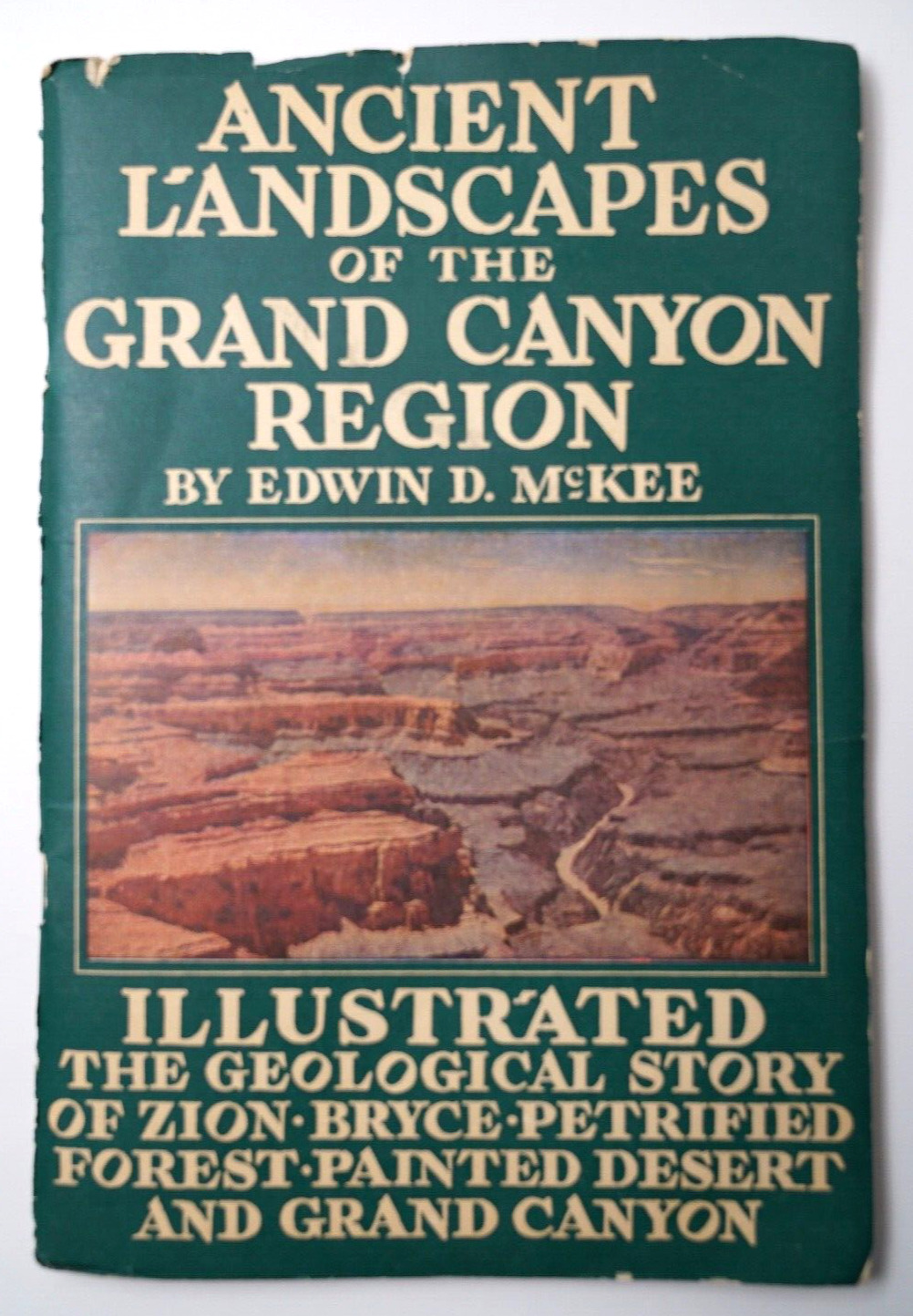 1931 The Grand Canyon Region Brochure Edwin McKee Illustrated USA