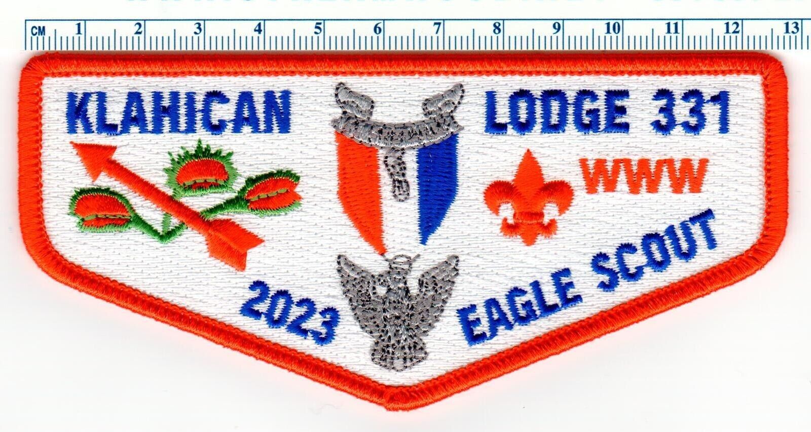 2024 issue Klahican Lodge 331 OA Flap Cape Fear Area Council Eagle Scout