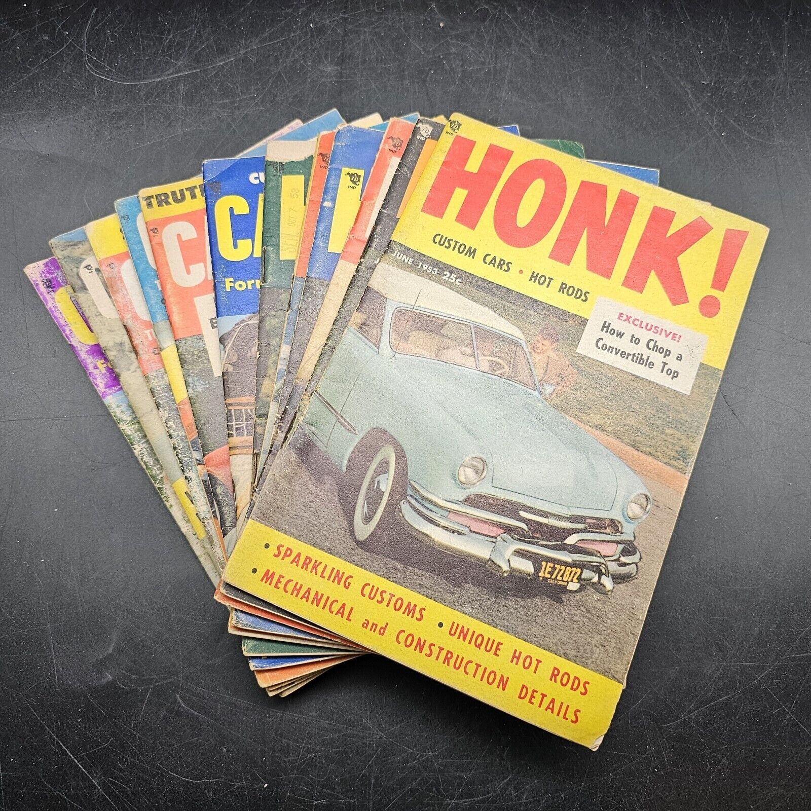 1950's Honk & Car Craft Magazine Lot (13)